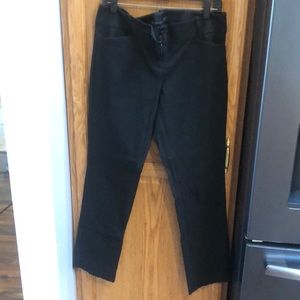 Limited Exact Stretch blk dress pants 10R